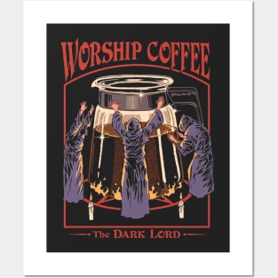 Worship Coffee Time Posters and Art